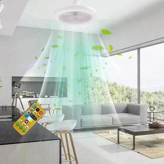 Foco Ventilador Smart Pro: Iluminación Inteligente y Climatización en un Solo Dispositivo